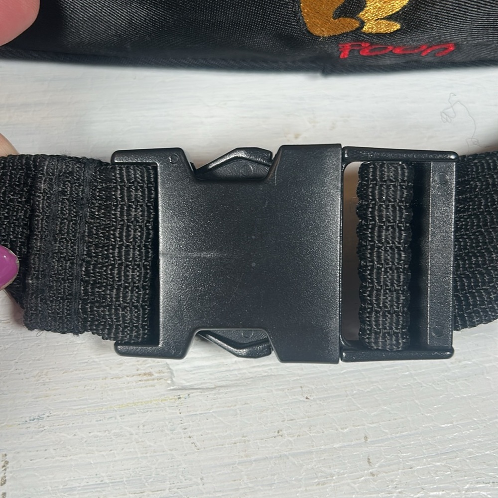 Walt Disney World Winnie the Pooh Fanny Pack Hip Crossbody Bag Embroidered Pooh - Picture 3 of 14